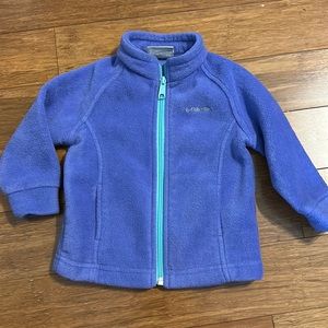 Columbia 12-18 month fleece.  Beautiful periwinkle color